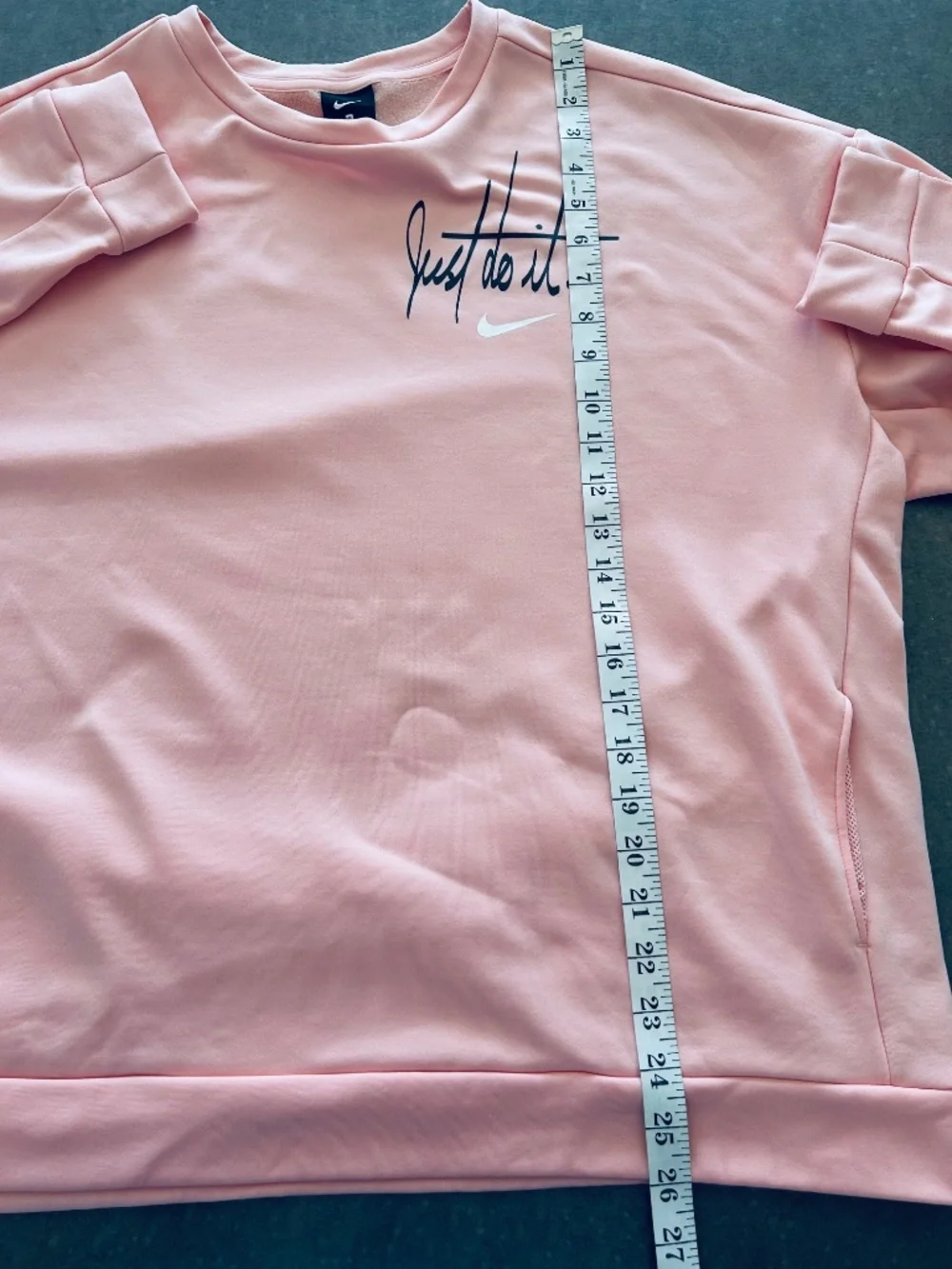 Nike Therma Crew Women's Running Top in Pink Sz XL - EUC